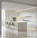 COCINA EN MDF BLANCO MATE